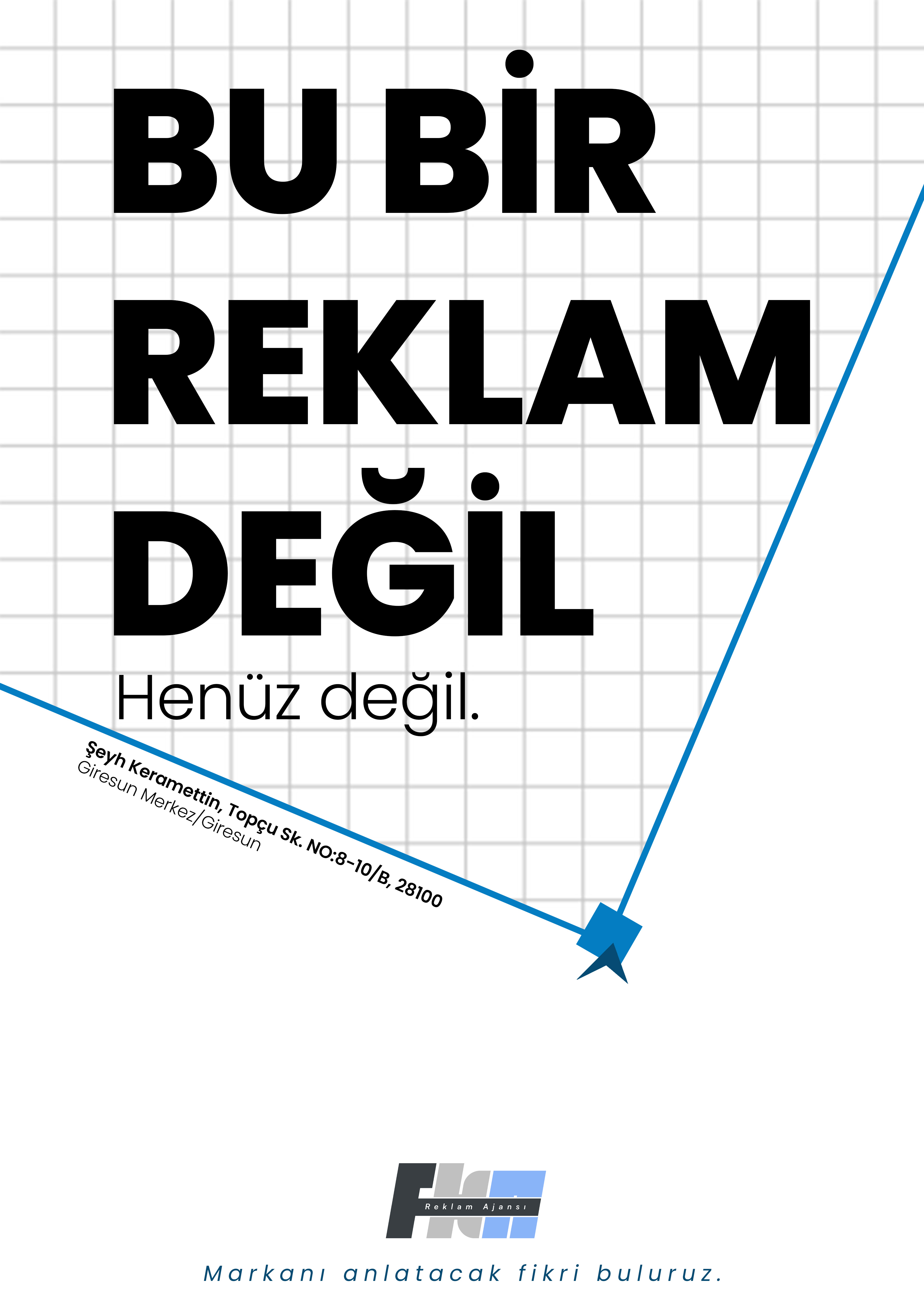 "Bu Bir Reklam Değil" Tanıtım Afişi