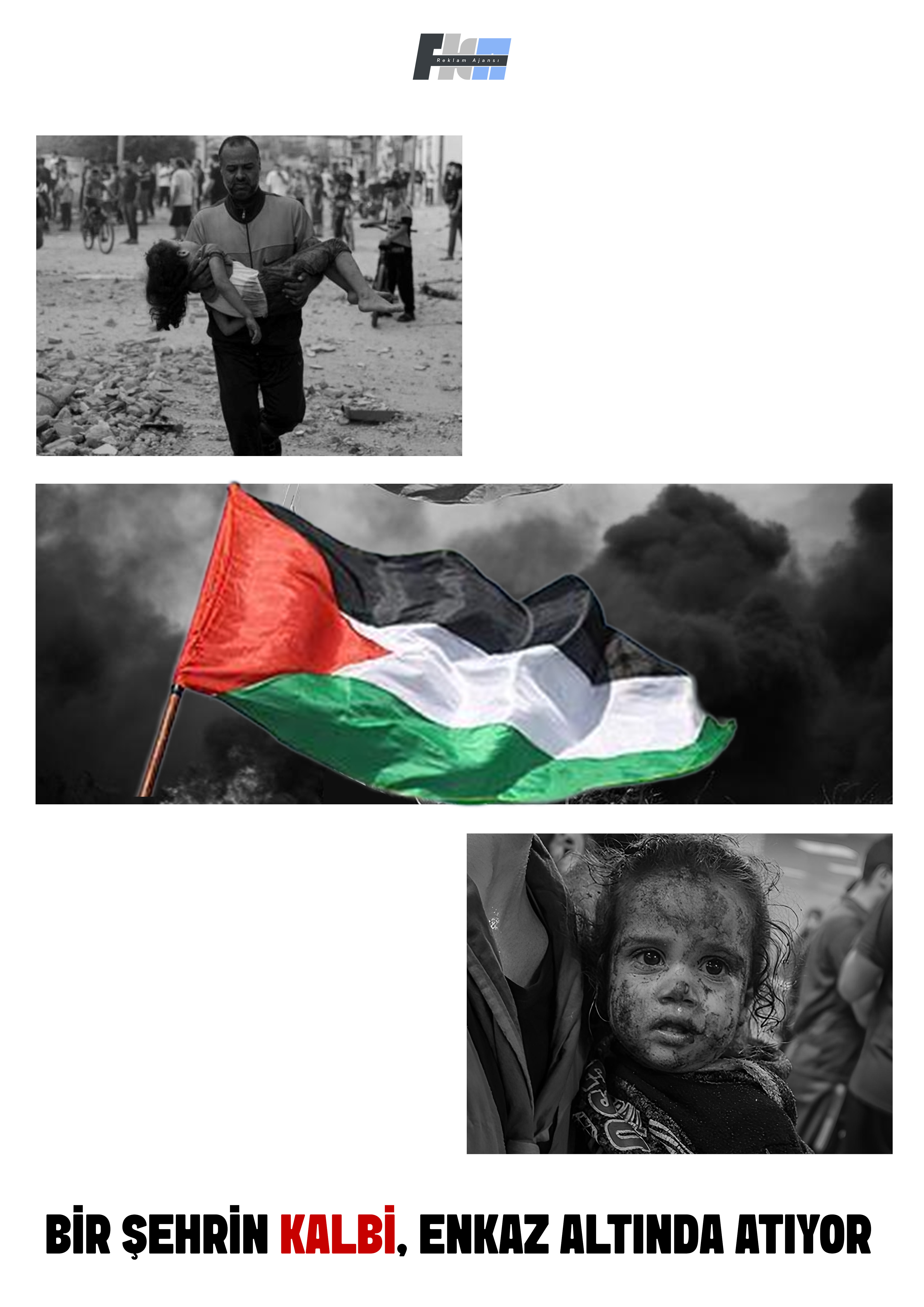 Gazze Farkındalık Afişi